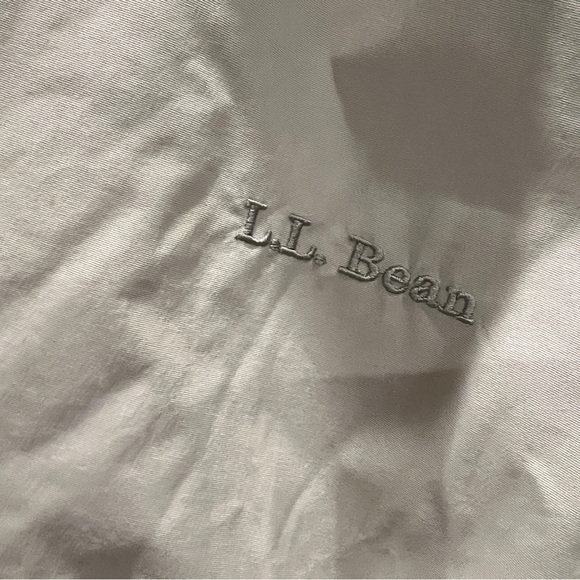 Vintage L.L. Bean Men's Tan Jacket Outdoor Workwear Fleece Lining Size XL - Picture 4 of 12